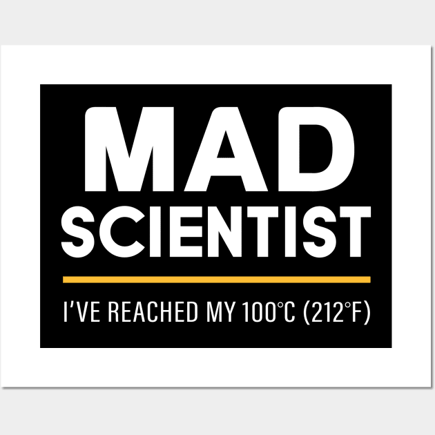 Mad Scientist Wall Art by amalya